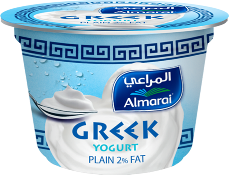 المراعي زبادي يوناني 2% دهون ( 170 جرام )
