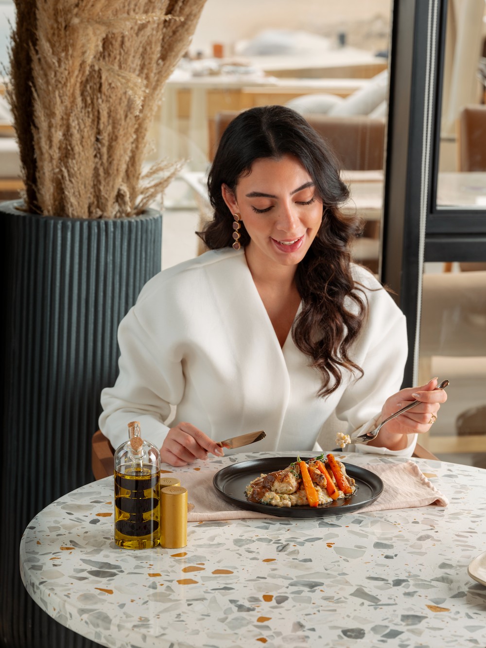 Direct View of the Pyramids